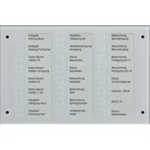 Jung Ersatz-Frontglas MBT2424GL
