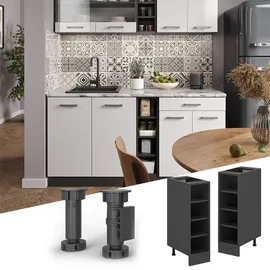 Vicco Küchenregal R-Line 25 cm ohne Arbeitsplatte