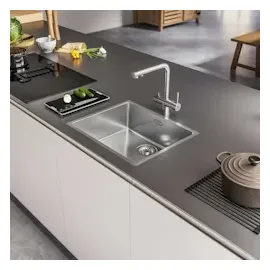 Franken Atlas Clear Wasserhahn 3 Wege Silber