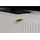 furn.design Highboard Weiß, Gold 100 x 142 cm 4-türig 3D Struktur Soft-Close Hawick