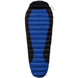 warmpeace Daunenschlafsack WARMPEACE Viking 300 - Daunenschlafsack 6°C / 0°C / -14°C blau 180 cm