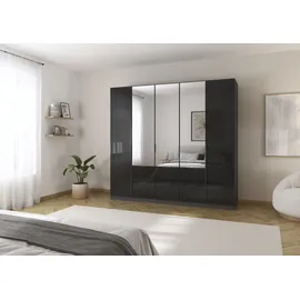 OTTO home Drehtürenschrank AGORDO 226 x 229 x 54 cm Grau