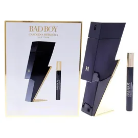 Carolina Herrera Bad Boy Eau de Toilette 100 ml + Eau de Toilette 10 ml Geschenkset 3