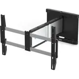 SMS Smart Media Solutions SMS Icon 3D Large TV Wandhalter schwenkbar (14-001-5), silber/schwarz