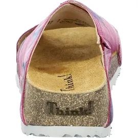 THINK! Herren Kong nachhaltige Wechselfußbett Schnürhalbschuhe, Forest/Kombi,9020 Fuxia, 41