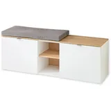 Innostyle BARI Schuhbank inkl. Sitzkissen, BxHxT 128x50x38 cm (B/H/T)