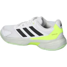 adidas Courtjam Control 3 Cloud White/Core Black/Lucid Lemon,