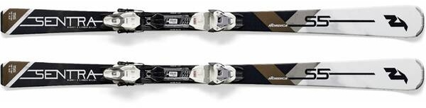 NORDICA Herren All-Mountain Ski SENTRA S5XFDT+TP2, WHITE/BLACK/BRONCE, 150