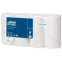 Art-Pol Tork Toilettenpapier Advanced Conventional 1-lagig weiß VE=8x8 Rollen