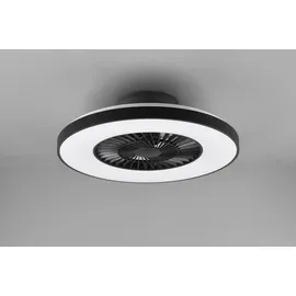 Trio Halmstad Deckenventilator 0 cm Deckenventilator Schwarz