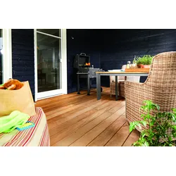 OSMO Terrasse Garapa 21x145, 488cm KD Oberseite glatt