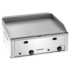 Bartscher Griddleplatte GDP 650G-G, Griddleplatte mit 2 getrennt regelbaren Heizzonen, 1 Stück