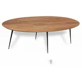 SIT Möbel SIT THIS & THAT oval Akazie Metall 150x60x45 cm