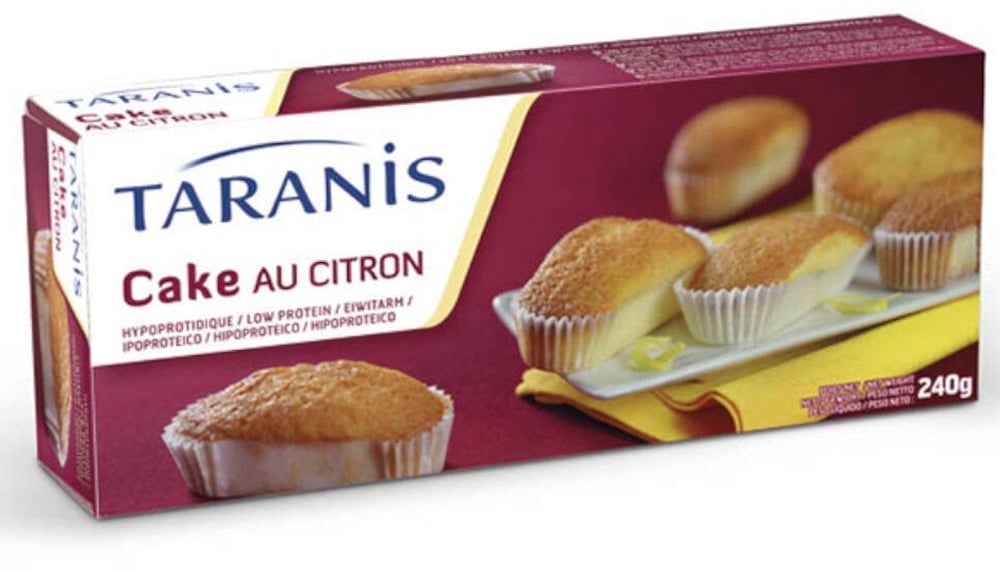 Taranis Mini-Kuchen Zitronengeschmack