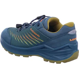 Lowa ZIRROX II GTX LO JR in petrol/senf 29