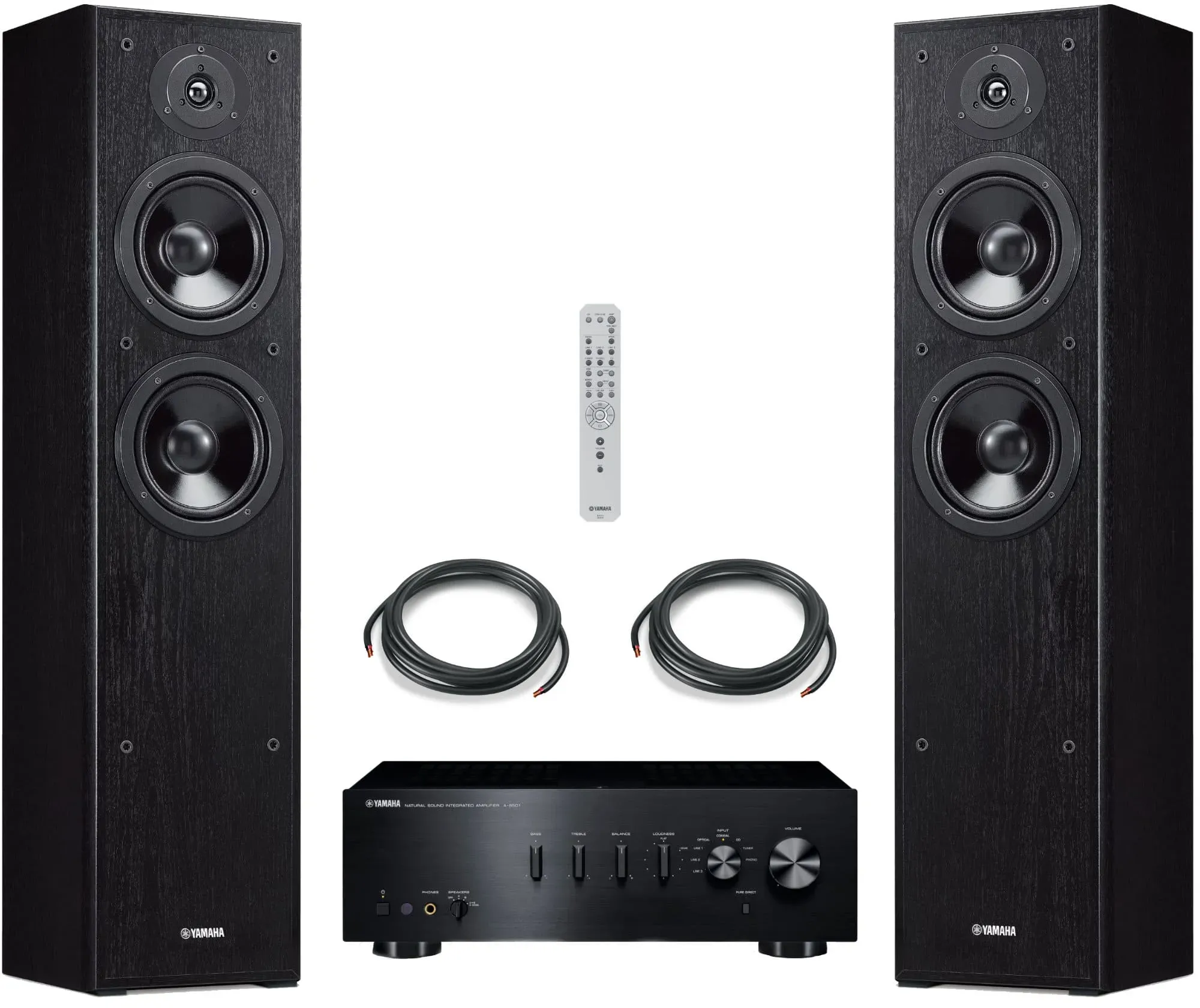 Yamaha A-S501 / NS-F51 HiFi Stereoanlage schwarz Set