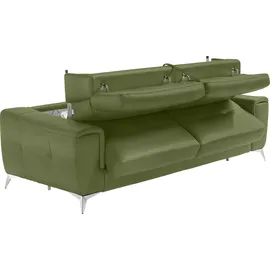 Egoitaliano Schlafcouch Mikrofaser 2-Sitzer Kiwi