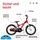 S'COOL XXlite 16 Zoll RH 28 cm rot