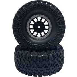 Reely Reifen & Felgen 1:10 Crawler offroad Dunkelgrau