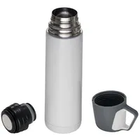 MacMa Edelstahl Isolierkanne 500 ml, weiß