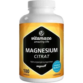 Vitamaze Magnesium Citrat 360 mg Kapseln 180 St.