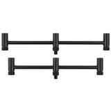 Fox International Rutenhalter Slim Adjustable Schwarz 220-250 mm