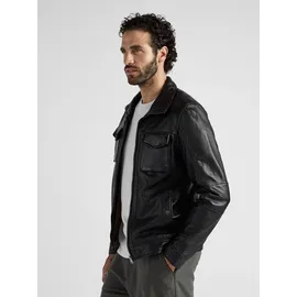 JCC Bikerjacke schwarz 4XL