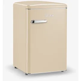 Severin RKS 8833 Retro-Kühlschrank (108 l, 875 mm hoch, Creme)