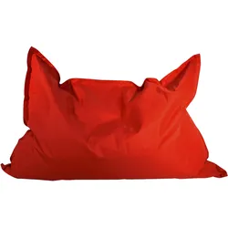 Sitzsack KINZLER "Meso", rot, B:100cm H:10cm, Polyester, Sitzsäcke