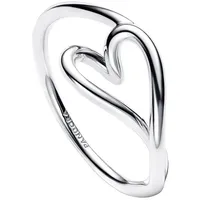 Pandora 194361C00 Damenring Herz Klein Silber, 60/19,1