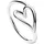 Pandora 194361C00 Damenring Herz Klein Silber, 60/19,1