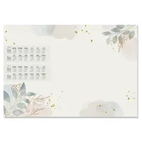 SIGEL H6304 Papier-Schreibtischunterlage DIN A2, Kalender 2026 - 2027, 30 Blatt, Schreibunterlage aus nachhaltigem Papier