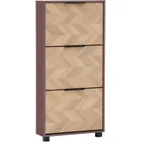 Schildmeyer Piazza 59,8 x 124,5 x 19,5 cm mauve / mauve