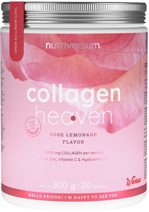 Nutriversum Collagen Heaven (600 g, Rose Limonade)