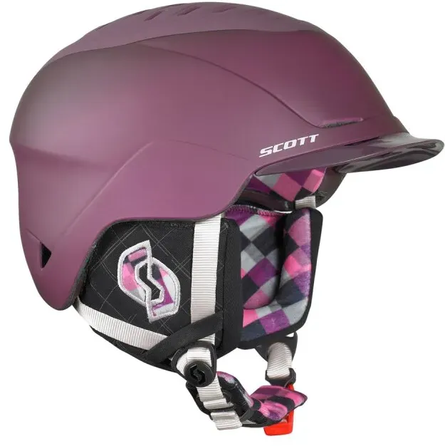 SCOTT Ski & Snowboard Helm Rove Cherry Plaid S