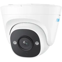 REOLINK Überwachungskamera "P324 - 5MP PoE IP Sicherheitskamera, mit Personen-/Fahrzeugerkennung", weiß, B:14cm H:14cm T:14cm, Überwachungskameras, 30 Meter Nachtsicht & Audioaufzeichnung