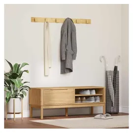 vidaXL Sitzbank Flurbank Wachsbraun 115 x 40 x 45 cm