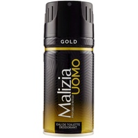Malizia Eau de Toilette Deodorant Uomo Gold 150ml
