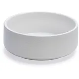 Designed by Lotte Napf Lojs, Hundenapf, Keramik, Weiß, 18x18x7 cm, 1200 ml