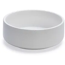 Designed by Lotte Napf Lojs, Hundenapf, Keramik, Weiß, 18x18x7 cm, 1200 ml