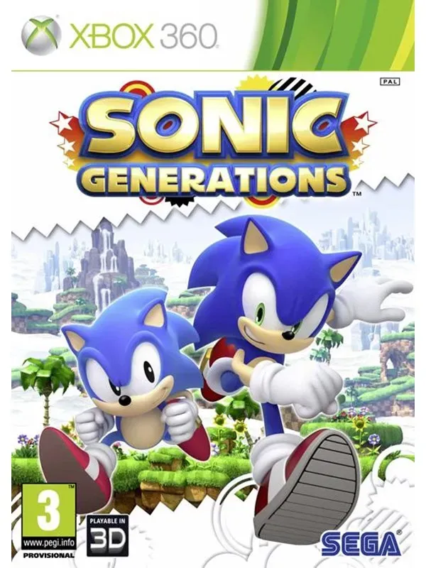 Sonic Generations - Microsoft Xbox 360 - Action - PEGI 3