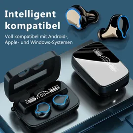 UC-Express® Bluetooth Kopfhörer für Samsung Galaxy S25 S24 S23 S22 S21 In-Ear Sport Ohrhörer