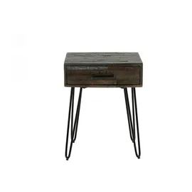 KAWOLA Nachtschrank MESA 35 x 60 x 60 cm Grau