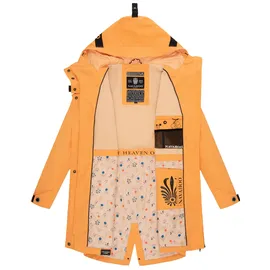 Navahoo Damen Übergangsjacke leichte Jacke mit Kapuze Pfefferschote Apricot Sorbet Gr. XS - XS