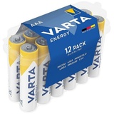 Varta 12er-Pack Batterien »Energy« Micro / AAA / LR03, 4.45 cm