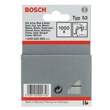 Bosch Feindrahtklammern Typ 53 für Tacker 1.000 Stück 8 mm x 11,4 mm