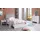 JV Möbel Kinderzimmer Set Kinderbett, Nachttisch, Kommode), Top-Qualität Weiß Modern