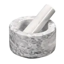 KESPER Mörser Marmor 13 cm weiß