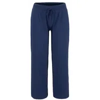 Beachtime 7/8-Strandhose Wide-Leg Blau 32/34
