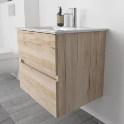 Megabad Lodge Waschtischunterschrank 61 cm mit 2 Auszügen für Waschtisch Villeroy & Boch Venticello HMW7056003KEITC065 mit Käuferschutz. Online bestellen bei, Badmöbel,